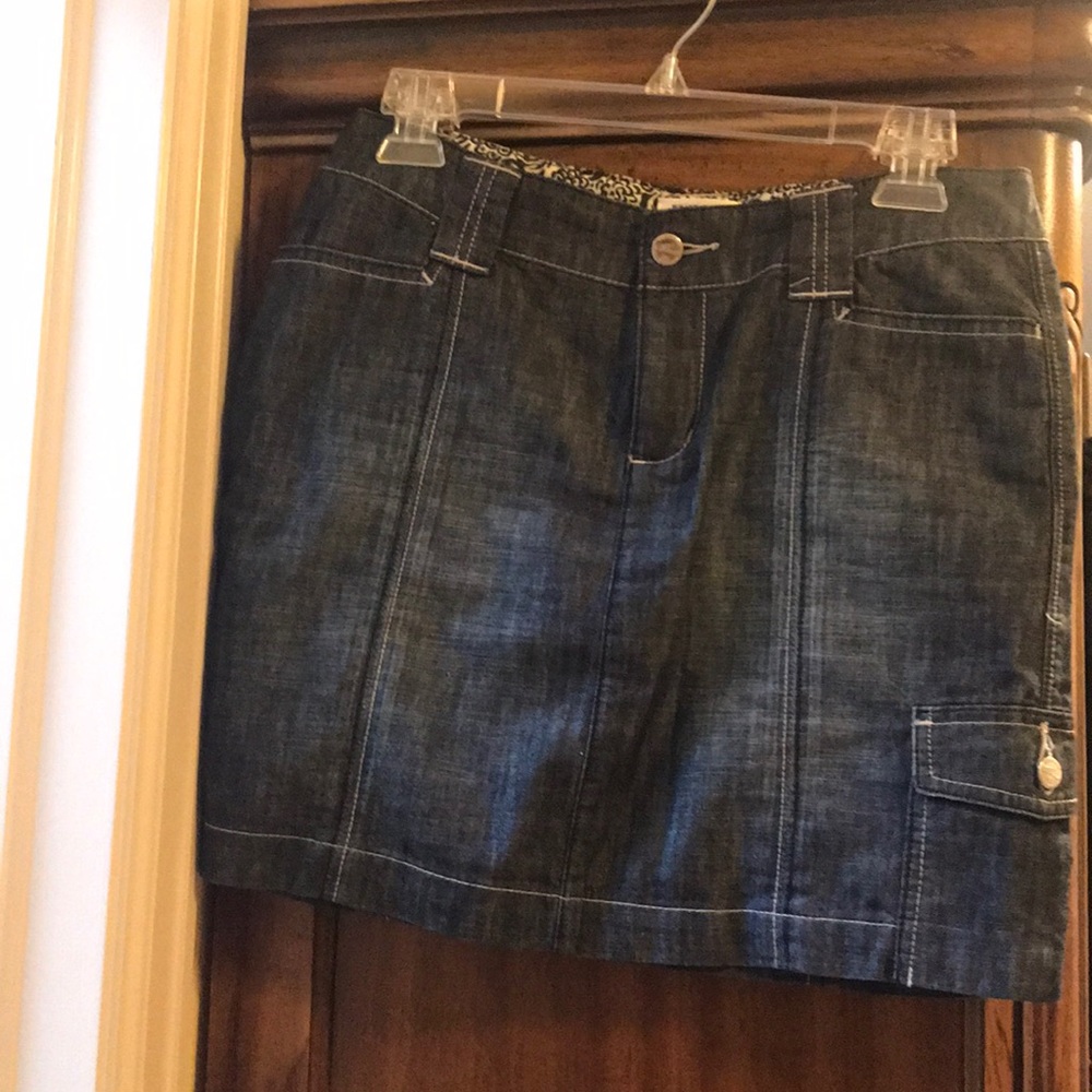 Denim skirt